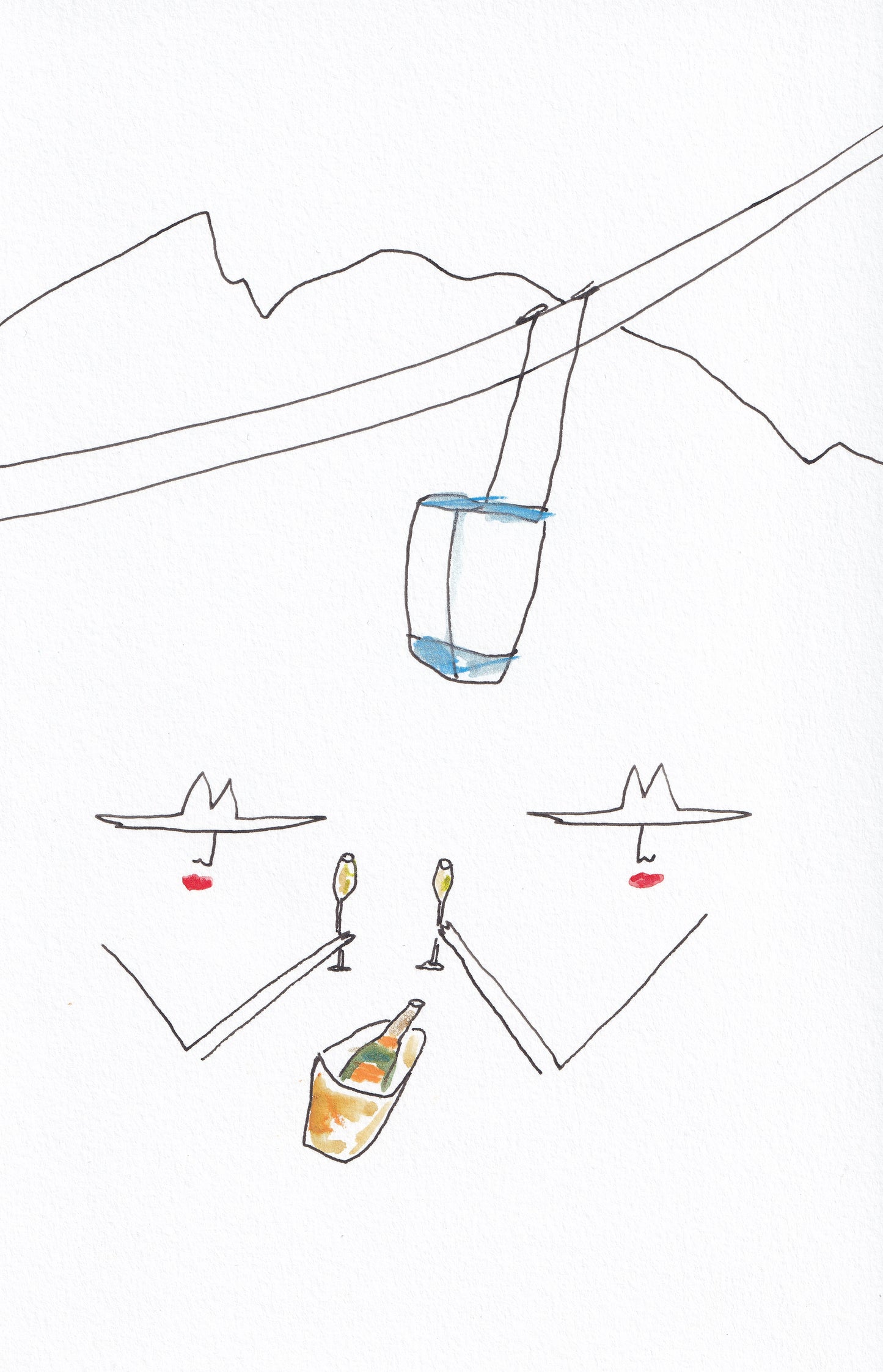 Aprés Cowgirl Gondola Bubbly
