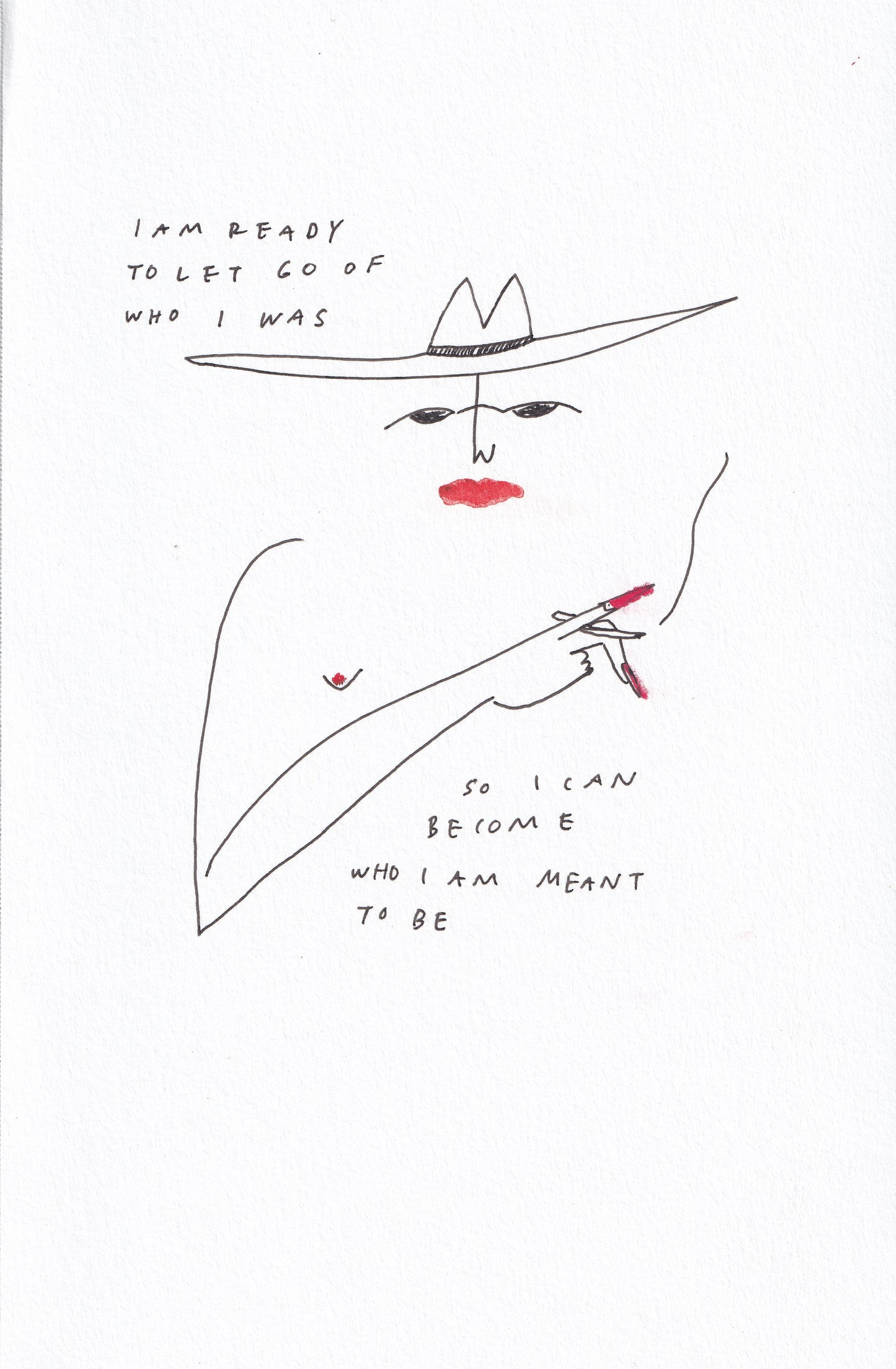 Aspen Cowgirl: letting go