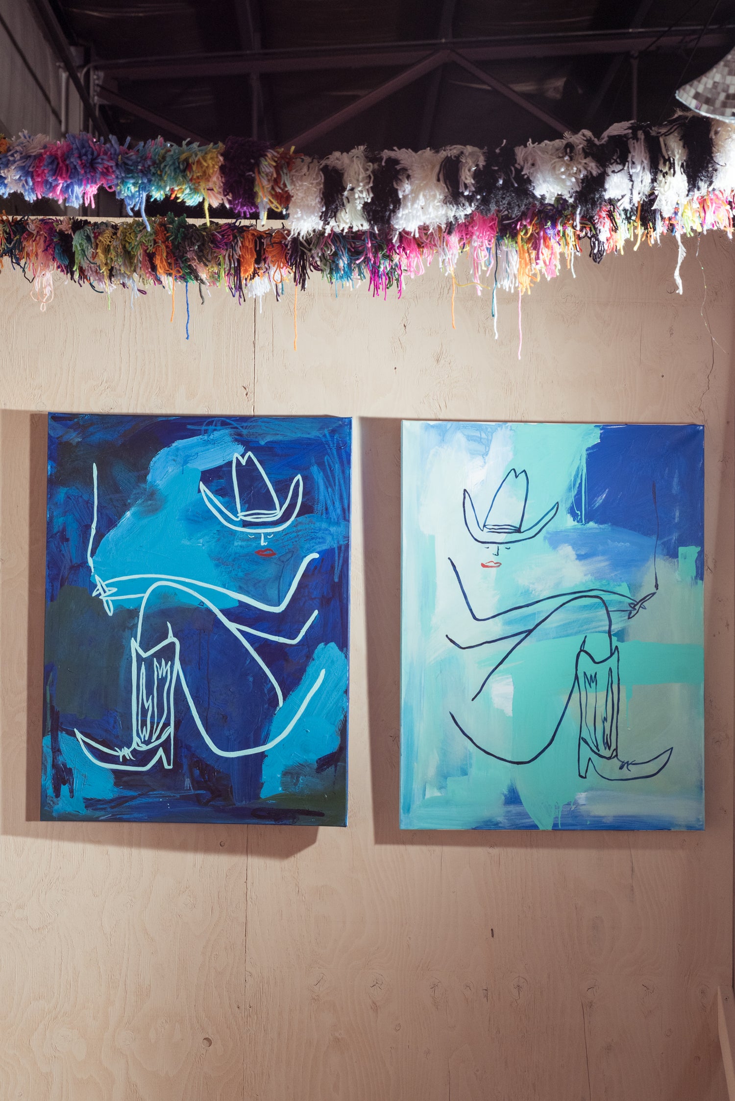 Large scale paintings