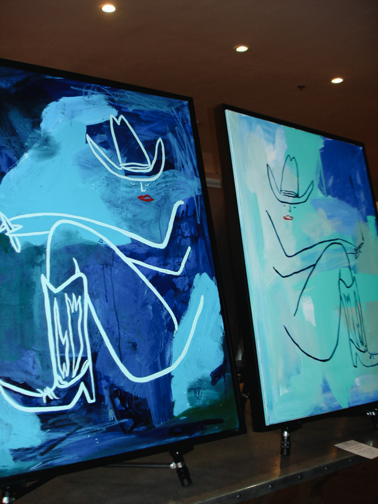 Large scale paintings