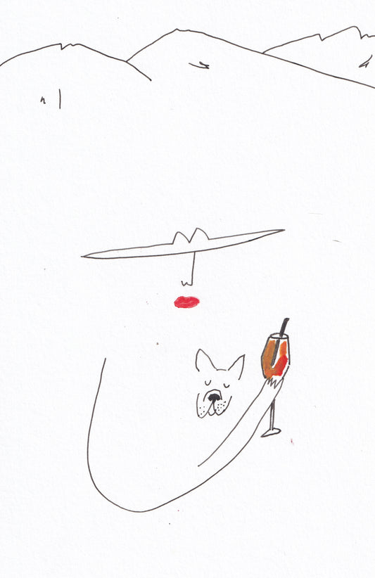 SPRITZ COWGIRL: Campari frenchie