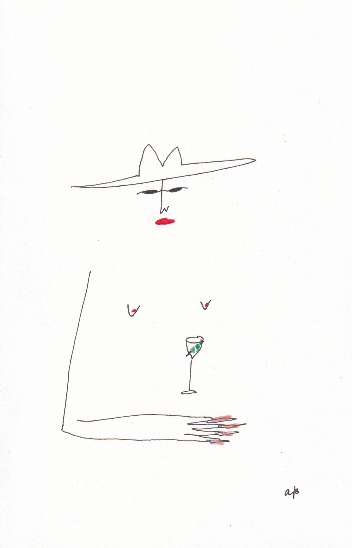 Round Top Cowgirl: Martini Cowgirl 1