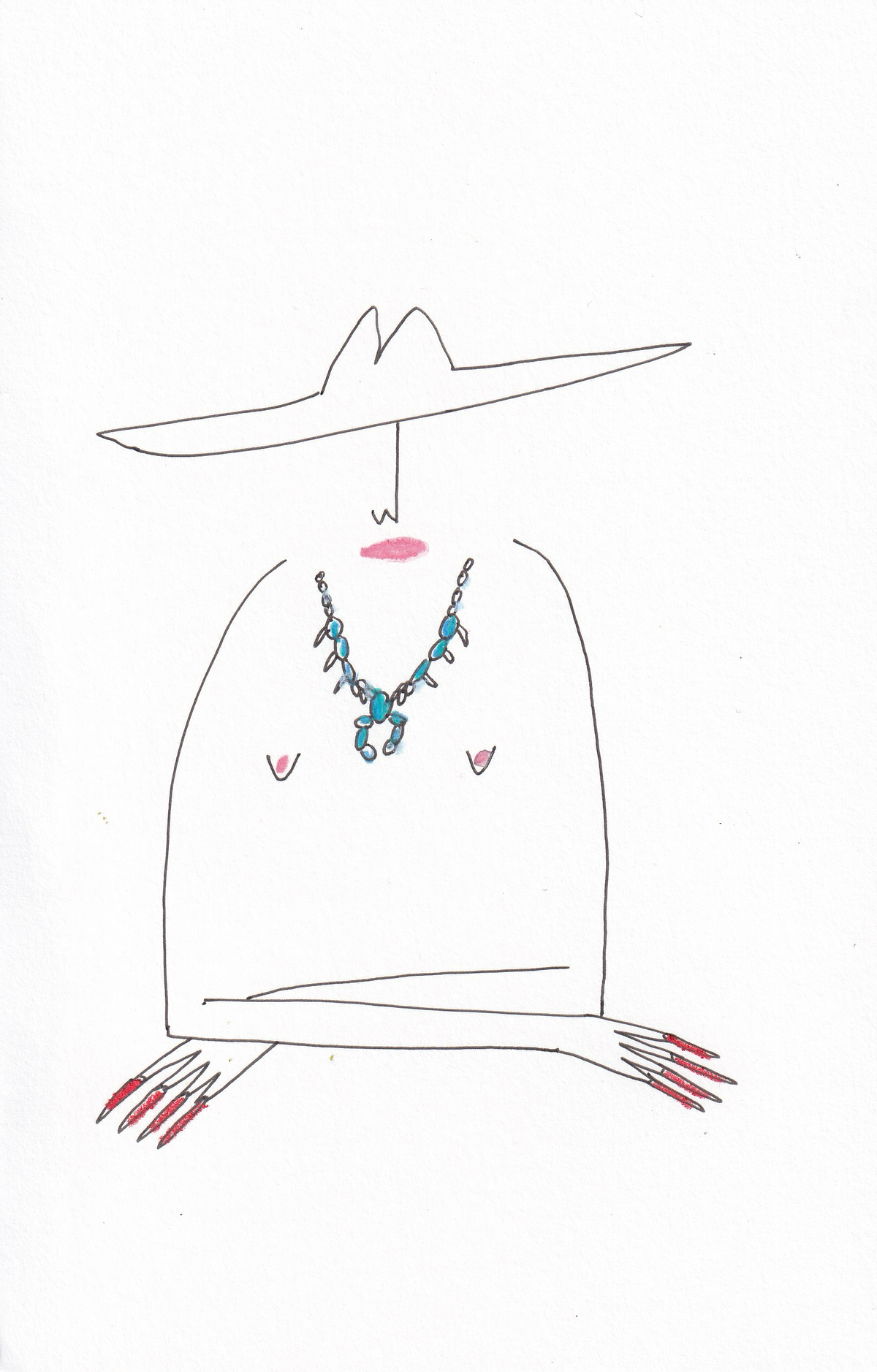Round Top Cowgirl: squash blossom 1