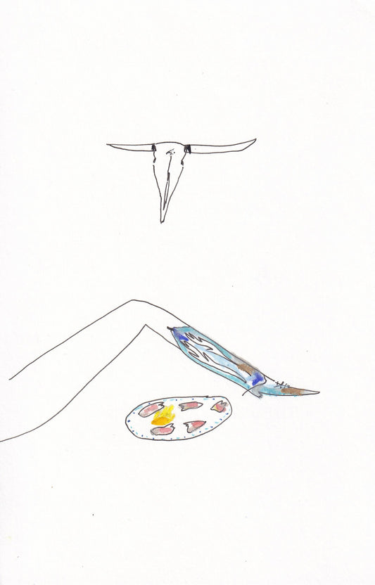 Blue Cowgirl: fresh water