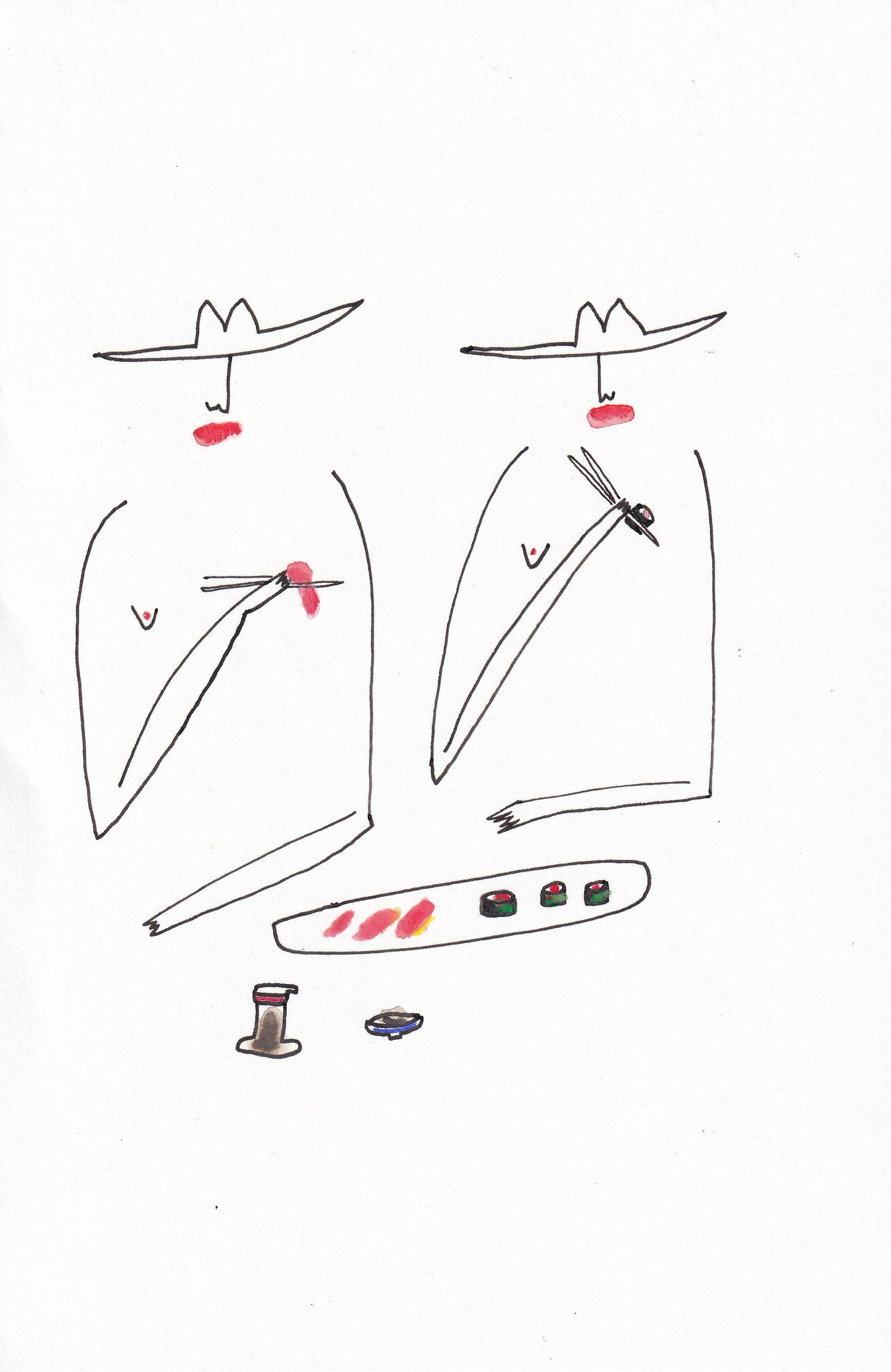 Cowgirls in Japan: Sashimi Date