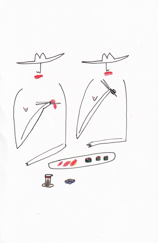 Cowgirls in Japan: Sashimi Date