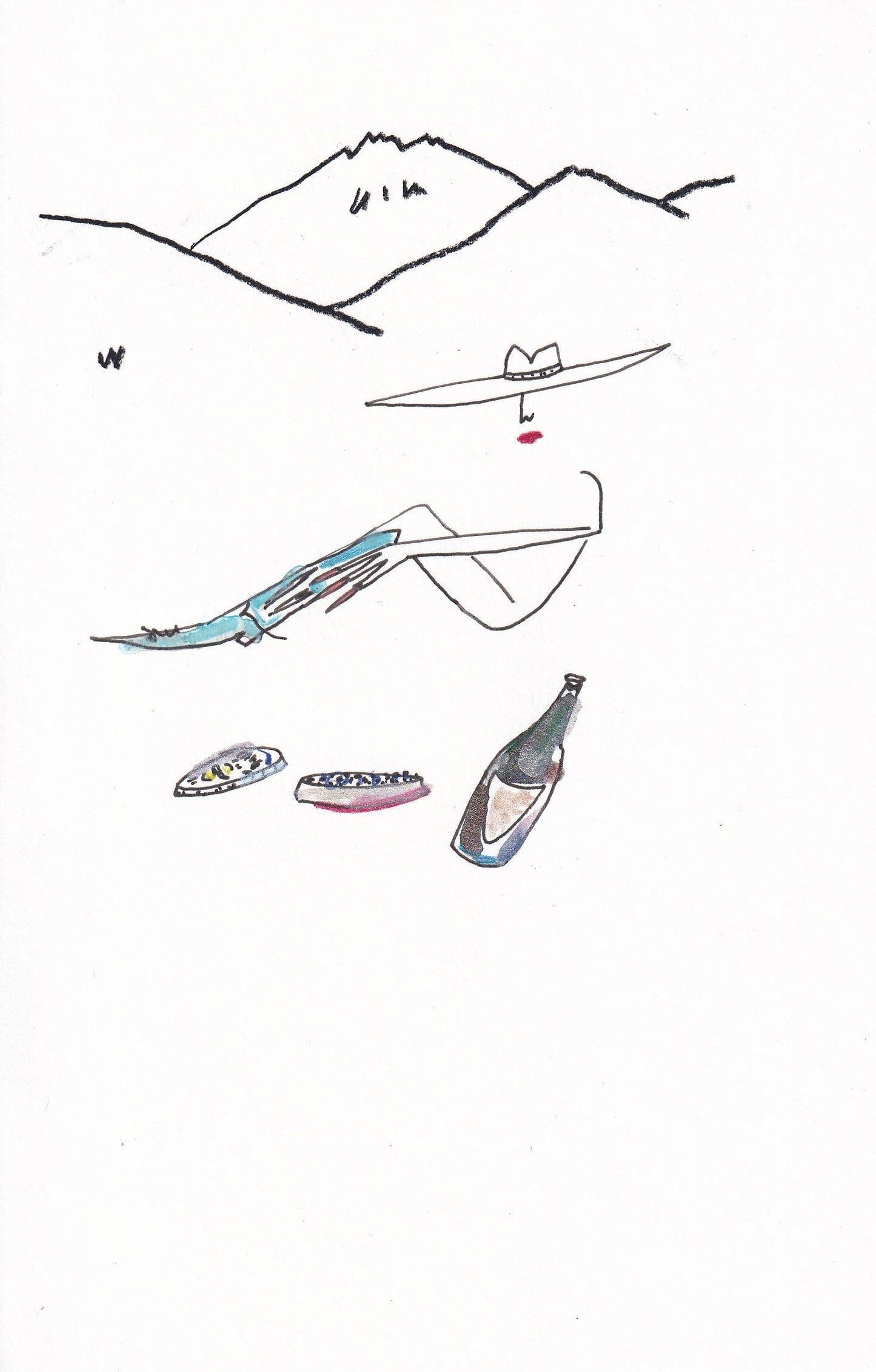 Powder Cowgirl: Caviar and Bubbles