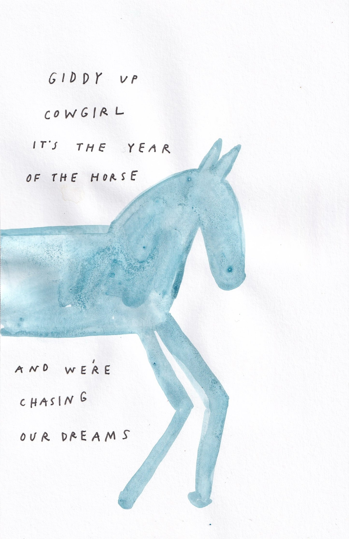 Year of The Horse Cowgirl